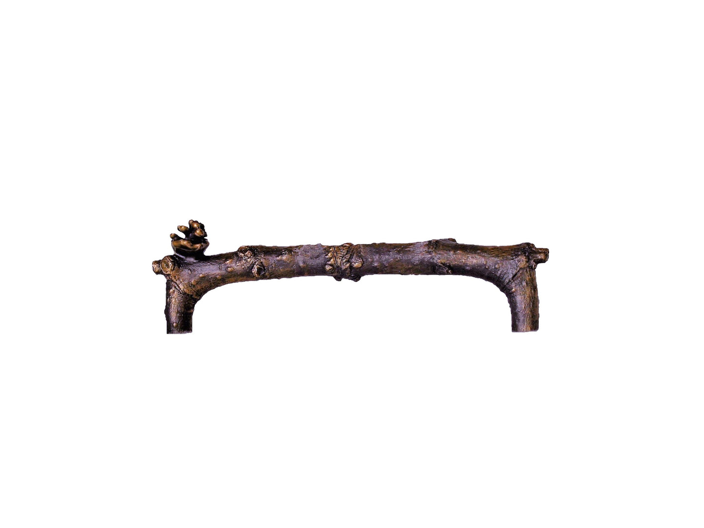 Lodgepole Branch Drawer Pull with Cone | 6"