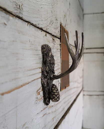 Mule Deer Antler Hook