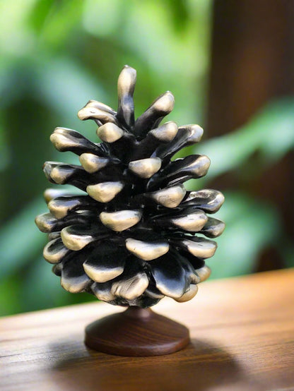 Ponderosa Cone Finial | Timber Bronze | Oregon