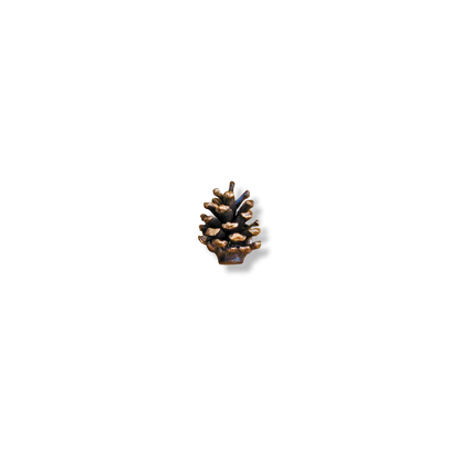 Lodgepole Pinecone Vertical Knob | Small