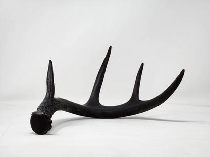 Bronze White-Tailed Deer Antler Sculpture