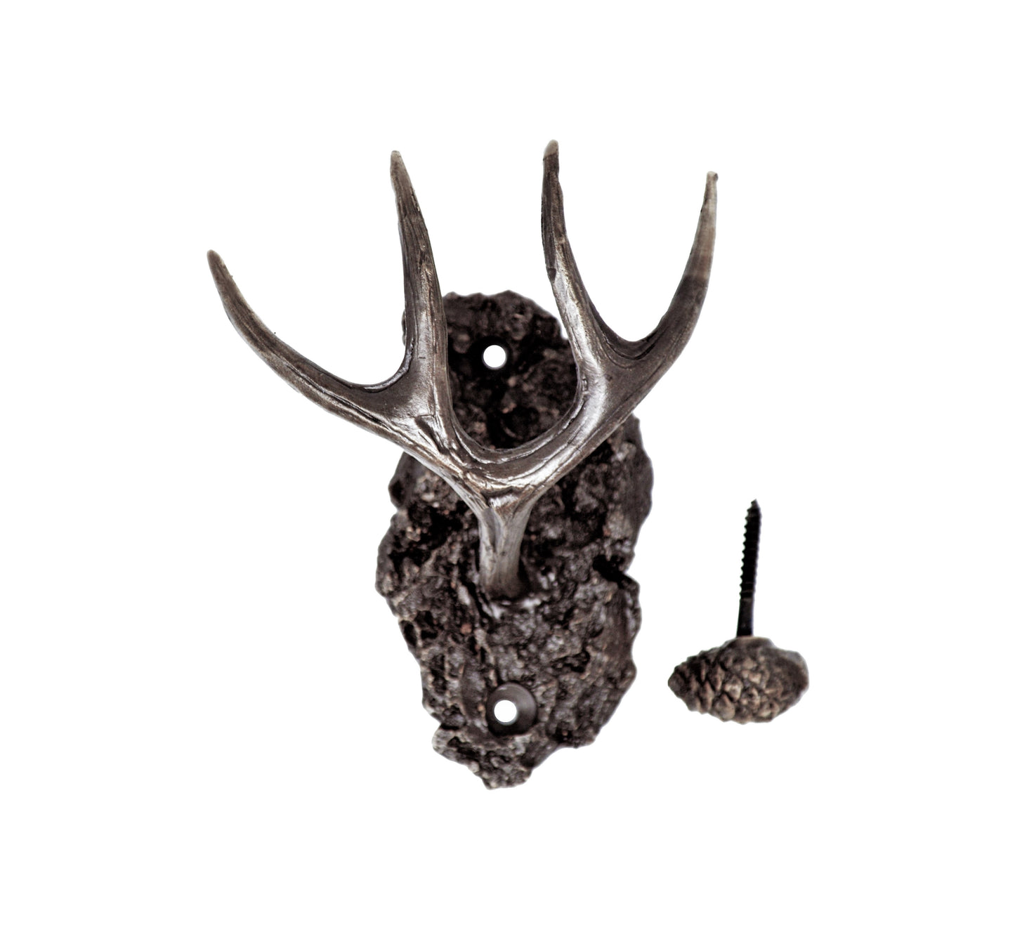 Mule Deer Antler Hook | Timber Bronze | Oregon